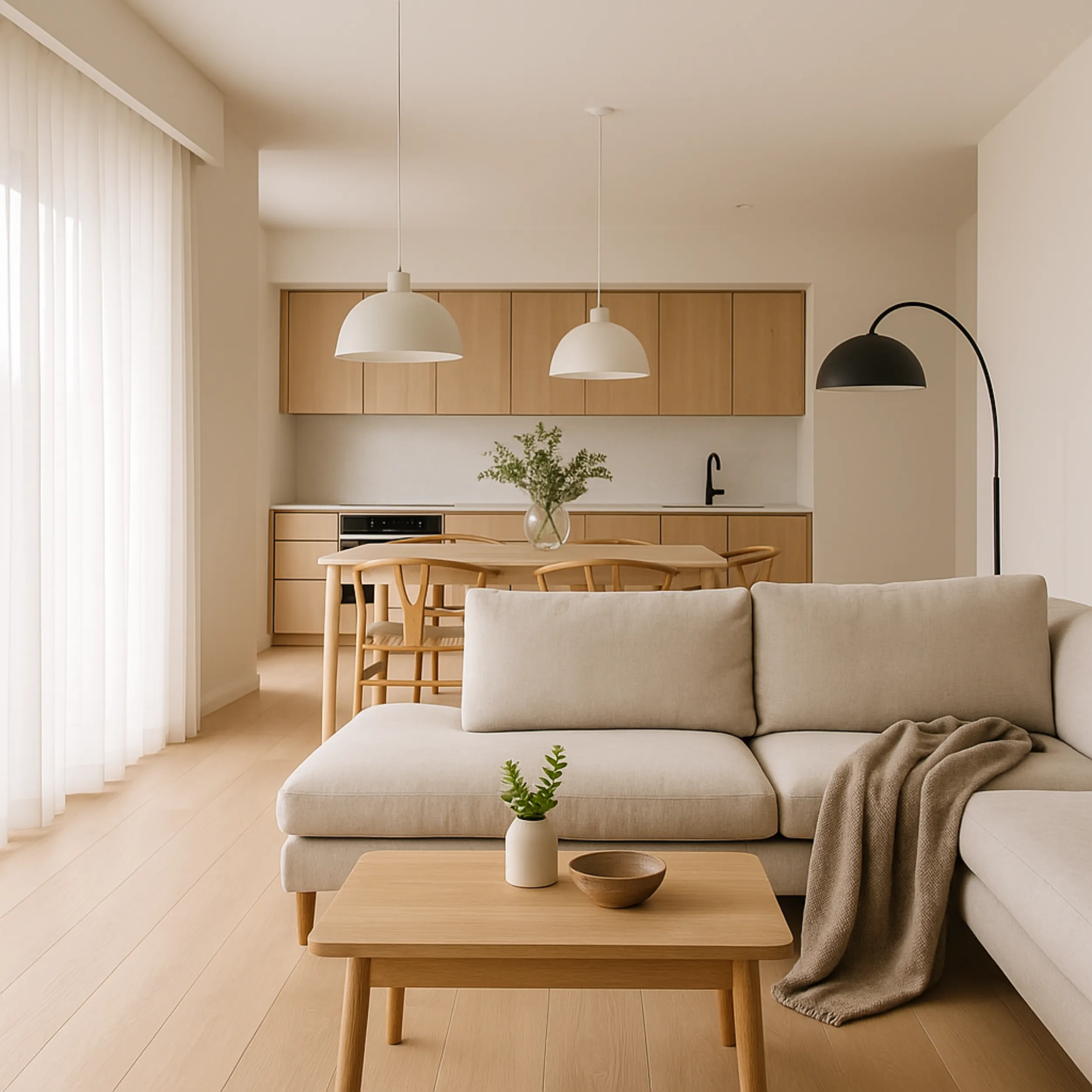 עיצוב פנים מודרני באזור השרון