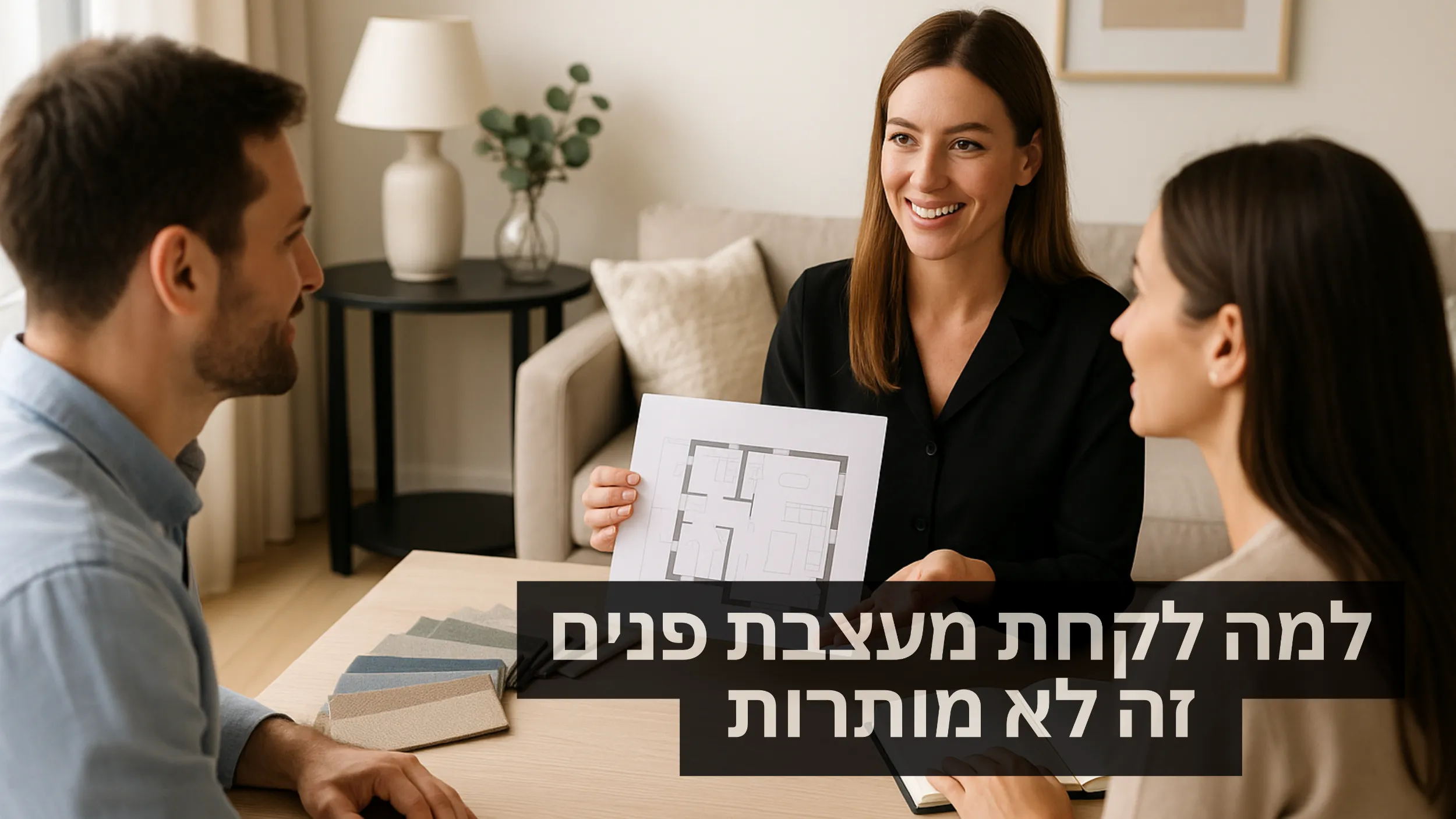 למה לקחת מעצבת פנים זה לא מותרות